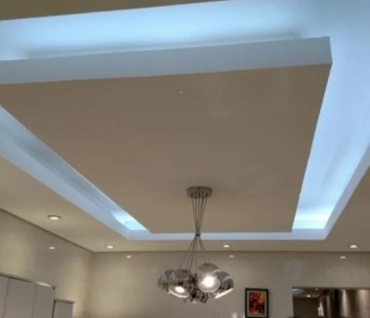 Forro drywall residencial moderno