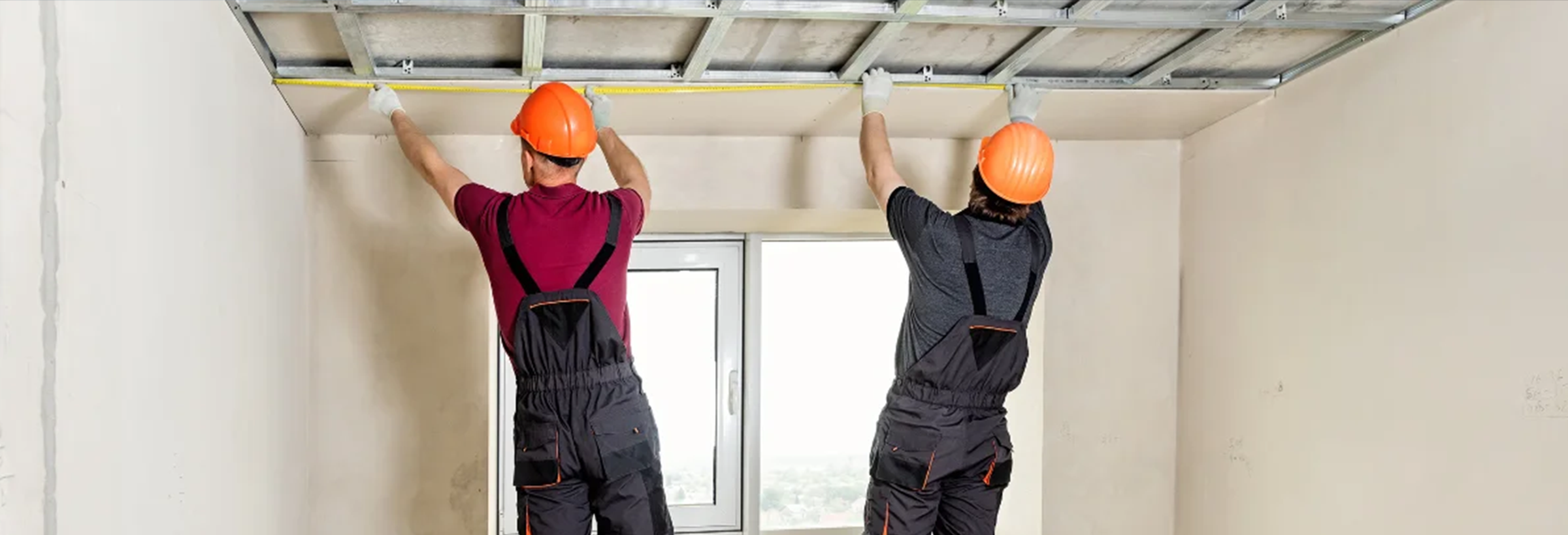 Banner Divisórias e Forros em Drywall