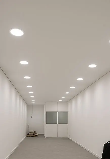 Forro de drywall: sala comercial